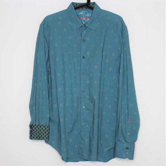 Robert Graham Other - Robert Graham Flip Cuff Button Up Shirt N268